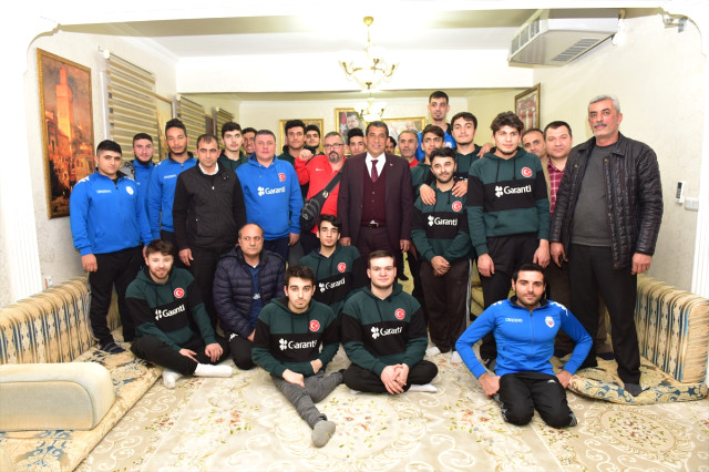 Başkan Atilla, Sporcuları Ağırladı