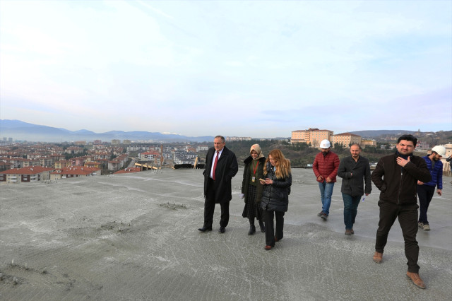 Bolu’daki Uluslararası Köroğlu Parkı’nın Yapımı Sürüyor