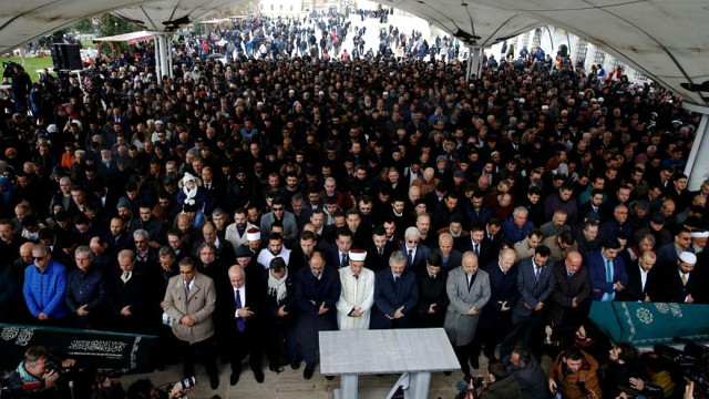 Öldürülen Suudi Gazeteci Cemal Kaşıkçı İçin İstanbul’da Gıyabi Cenaze Namazı