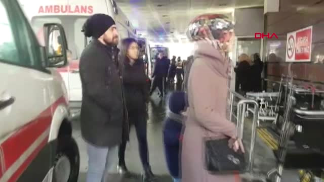 Eyüpsultan Devlet Hastanesi’nde Hastalar Tahliye Ediliyor