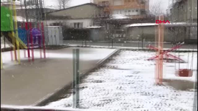 Silivri ve Çatalca’da Kar Altında