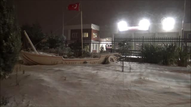 İstanbul’da Kar Yağışı – Silivri