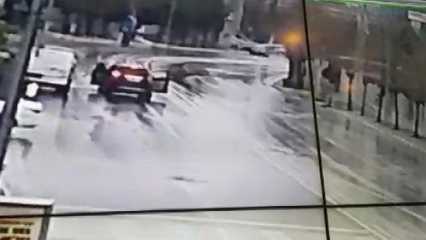 Tuzla’da Banka Önündeki Gaspçı Dehşeti Kamerada