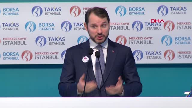 İstanbul- Berat Albayrak Borsa İstanbul’daki Gong Töreninde Konuştu