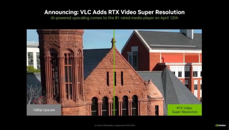 VLC, NVIDIA RTX Görüntü Harika Resolution Takviyesi Kazandı