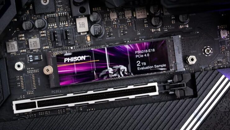 Phison, Yüksek Süratli PCIe 5.0 SSD ve Denetimcilerini Tanıttı