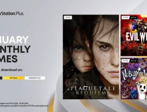 PS Plus Essential Ocak 2024 Oyunları Duyuruldu