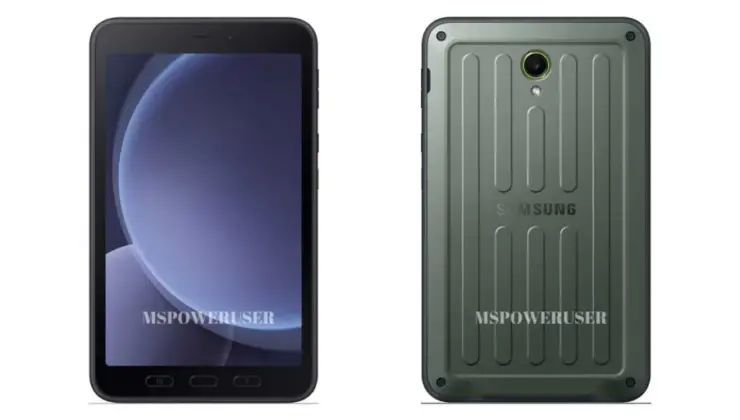 Samsung Galaxy Tab Active 5 Tasarımı Sızdırıldı
